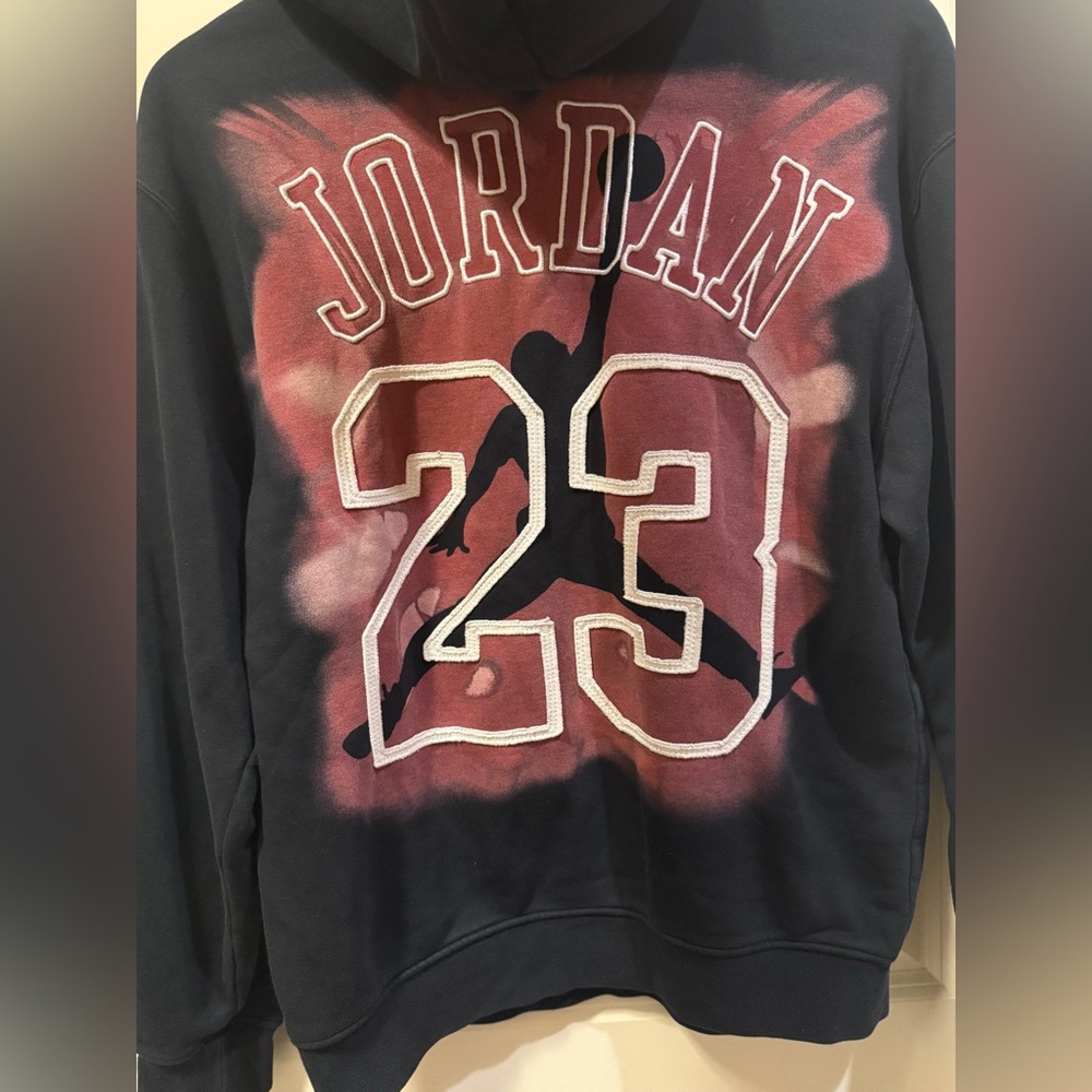 MENS JORDAN '84 OLYMPICS BROOKLYN FLEECE HOODIE - Picture 4 of 5